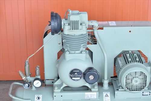 【1.5kW】コンプレッサー 日立産機システム 1.5OU-9.5G6中古