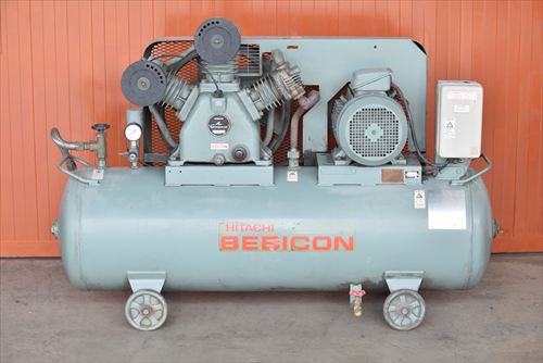 
                【7.5kW】コンプレッサー日立産機システム7.5P-9.5VA6中古