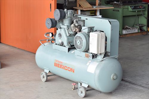 【7.5kW】コンプレッサー 日立産機システム 7.5P-9.5VA6中古
