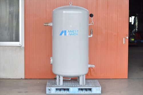 【600L】エアータンク アネスト岩田 SAT-600-100中古