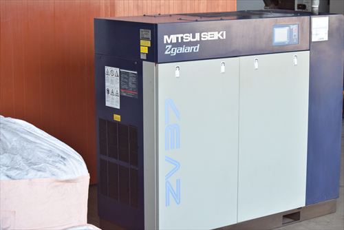 【37W】スクリューコンプレッサー 三井精機 ZV37AS4i-R中古