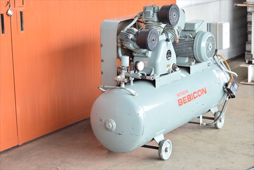 【7.5kW】コンプレッサー 日立産機システム 7.5P-9.5VA6中古