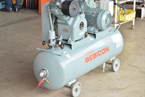 【3.7kW】コンプレッサー 日立産機システム 3.7P-9.5VB6中古