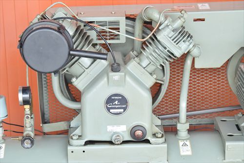 【5.5kW】コンプレッサー 日立産機システム 5.5U-9.5VA6中古