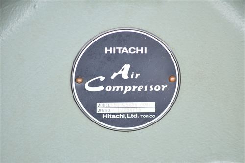 【5.5kW】コンプレッサー 日立産機システム 5.5U-9.5VA6中古