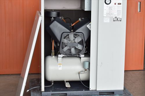【2.2kW】コンプレッサー 安全自動車 APC3E-HD-S1中古