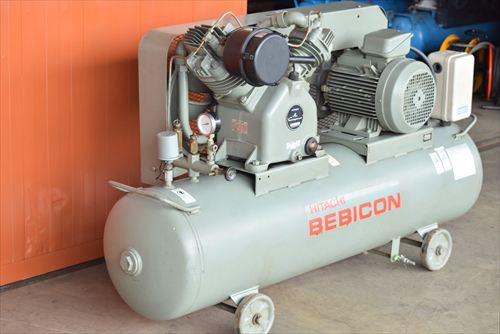 【5.5kW】コンプレッサー 日立産機システム 5.5U-9.5VA6中古
