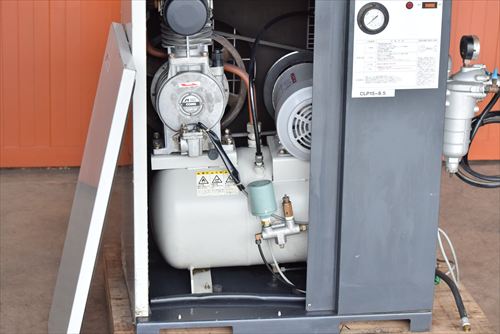 【1.5kW】コンプレッサー アネスト岩田 CLP15-8.5中古