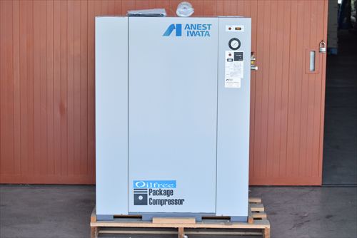 【3.7kW】コンプレッサー　未使用品 アネスト岩田 CFP37CC-8.5D中古