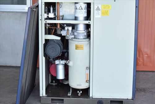 【15kW】スクリューコンプレッサー 三井精機 ZV15AS4-R中古