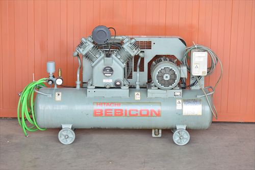 【2.2kW】コンプレッサー 日立産機システム 2.2P-9.5VA6中古