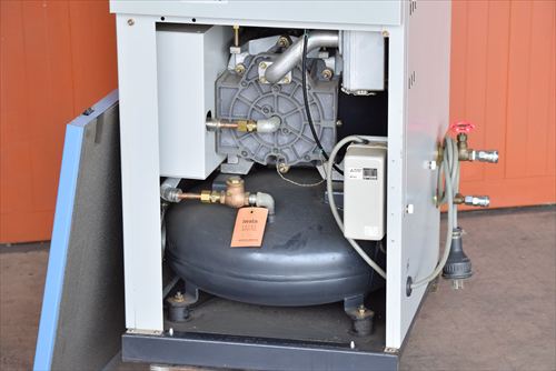 【1.5kW】スクロールコンプレッサー アネスト岩田 SLP-15中古