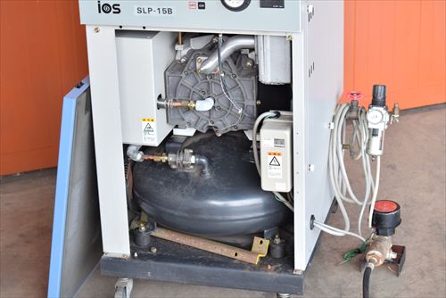 【1.5kW】スクロールコンプレッサー アネスト岩田 SLP-15B中古