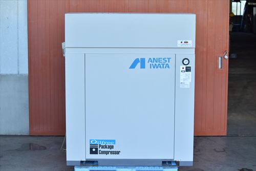 
                【11kW】コンプレッサーアネスト岩田CFP110CC-8.5D中古