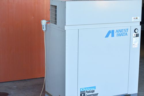 【11kW】コンプレッサー アネスト岩田 CFP110CC-8.5D中古