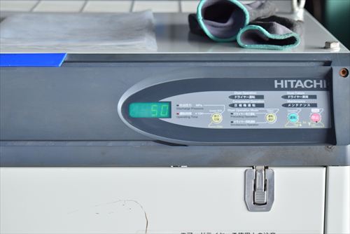 【3.7kW】コンプレッサー 日立産機システム PBD-3.7MA6中古