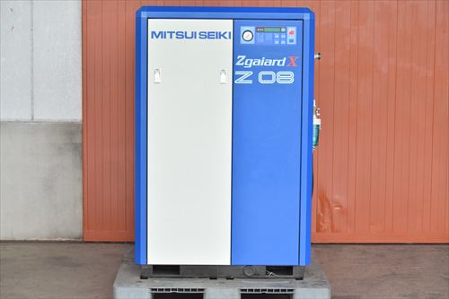 
                【7.5kW】スクリューコンプレッサー三井精機Z085AX-R中古