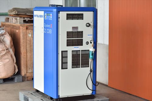 【7.5kW】スクリューコンプレッサー 三井精機 Z085AX-R中古