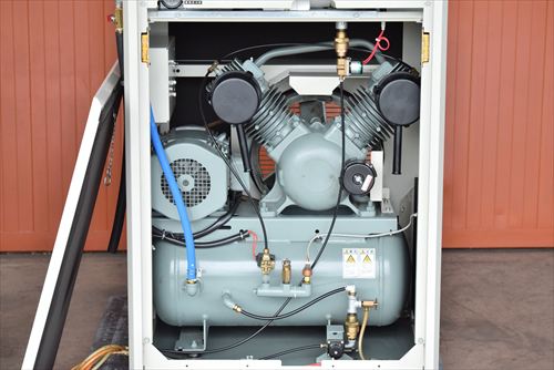 【2.2kW】コンプレッサー 日立産機システム POD-2.2MNB6中古