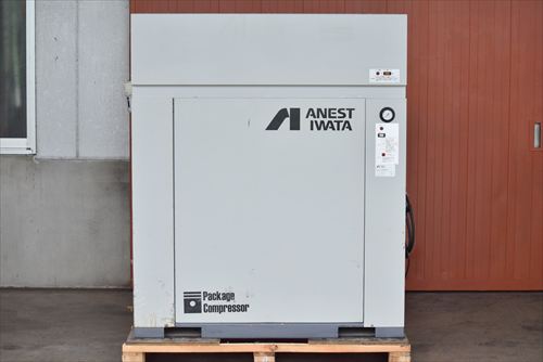 
                【11kW】コンプレッサーアネスト岩田CLP75EF-8.5D中古