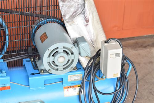 【1.5kW】コンプレッサー 明治機械 G-15CK中古
