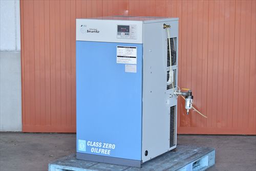 【3.7kW】スクロールコンプレッサー アネスト岩田 SLP-37EFD中古