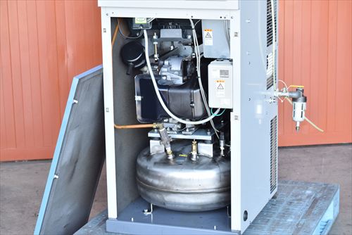 【3.7kW】スクロールコンプレッサー アネスト岩田 SLP-37EFD中古