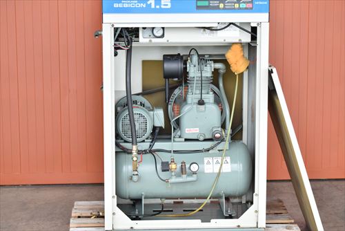 【1.5kW】コンプレッサー 日立産機システム PBD-1.5M5中古