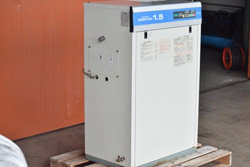 【1.5kW】コンプレッサー 日立産機システム PBD-1.5M5中古