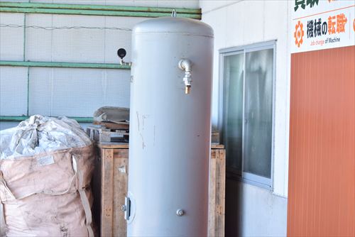 【400L】エアータンク 旭ポンプ製作所 400L中古