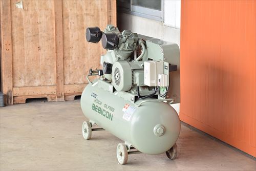 【3.7kW】コンプレッサー 日立産機システム 3.7OP-9.5GB6中古