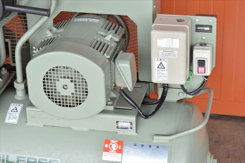 【3.7kW】コンプレッサー 日立産機システム 3.7OP-9.5GB6中古