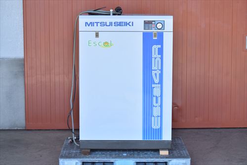 【3.7kW】スクロールコンプレッサー 三井精機 ESCAL45R中古