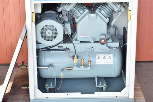 【2.2kW】コンプレッサー 日立産機システム PB-2.2MNP6中古