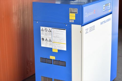 【22kW】スクリューコンプレッサー 三井精機 Z225AX-R中古